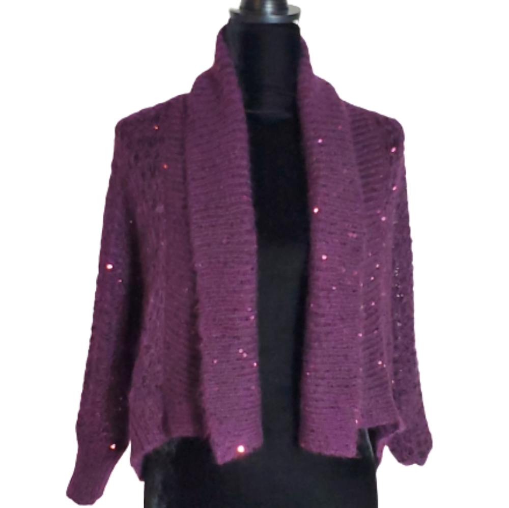 Express Open Front Wool Sweater